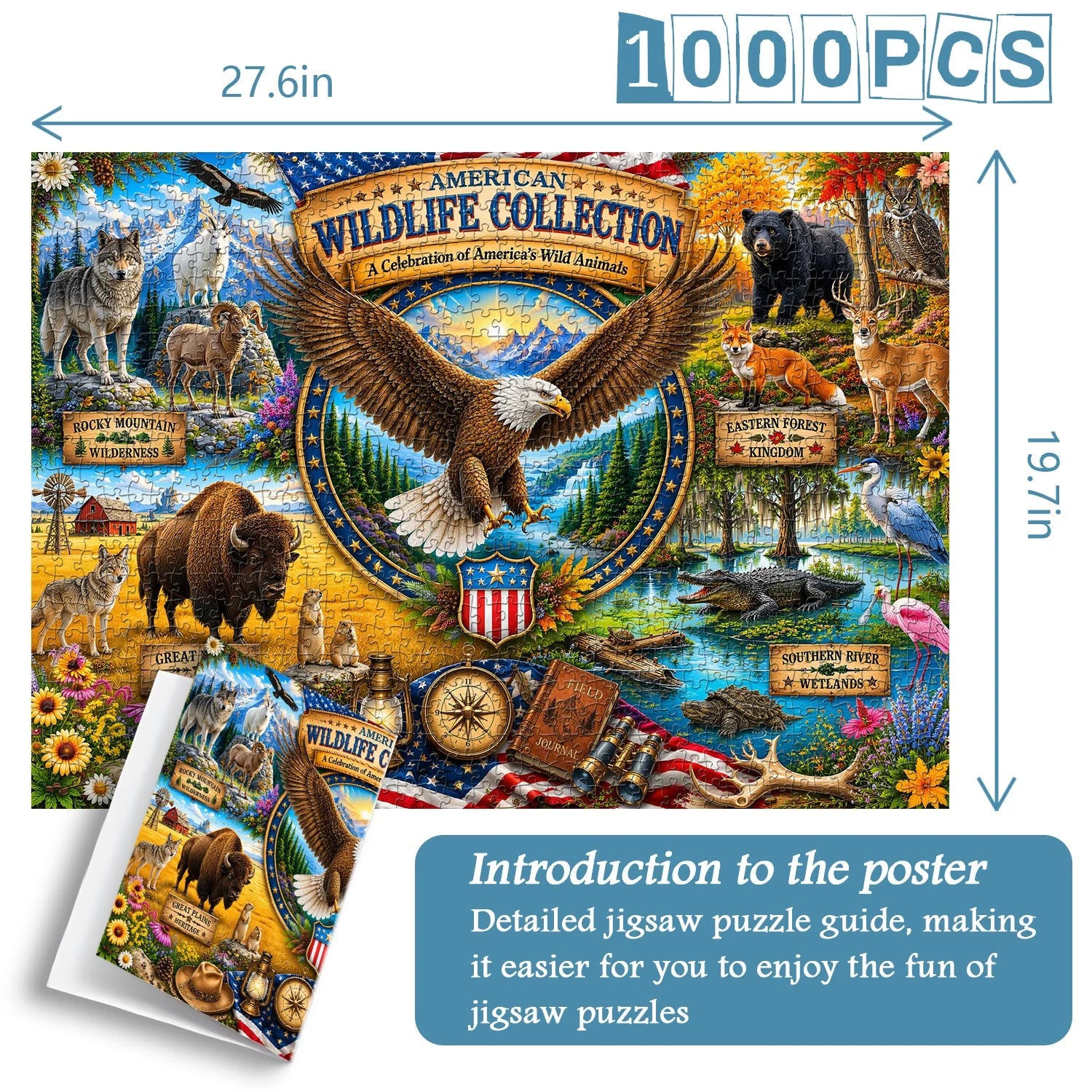 Wilderness Collection Puzzle 1000 Teile