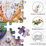 Crystal Rainbow Wing Jigsaw Puzzles 1000 Pieces