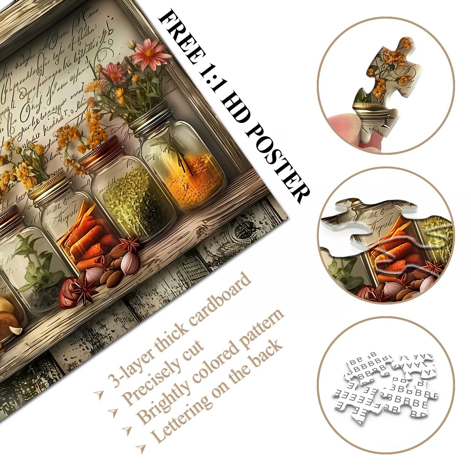 Natural Spices Jigsaw Puzzle 1000 Pieces