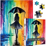 Colorful Woman Jigsaw Puzzle 1000 Pieces