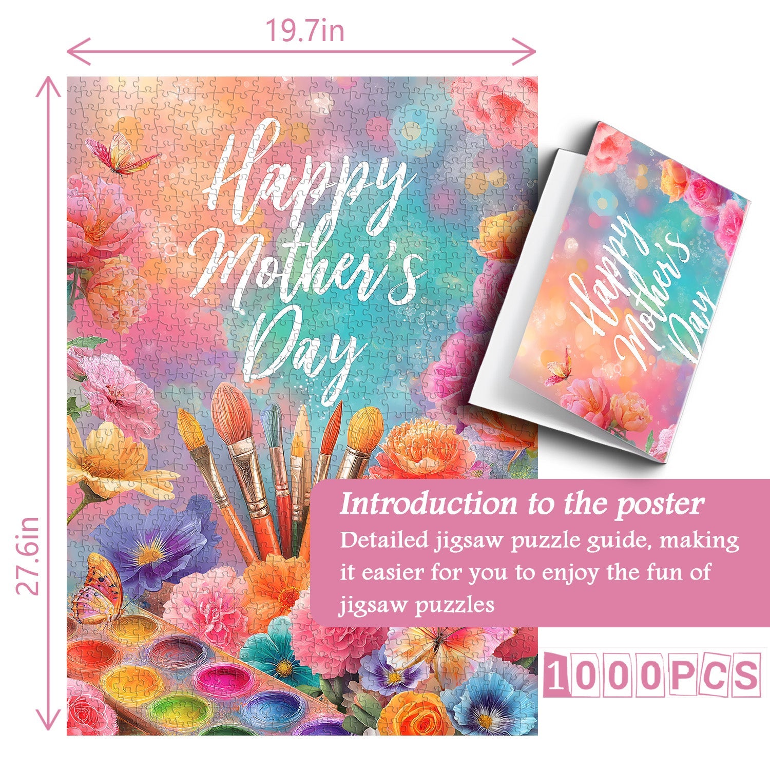 Brushstrokes of Love Jigsaw Puzzle 1000 Pieces