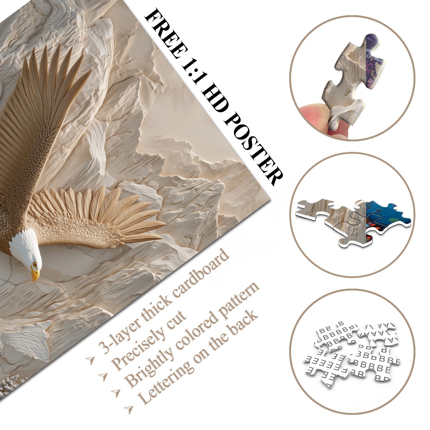 Wings Over Peaks Puzzle 1000 Teile