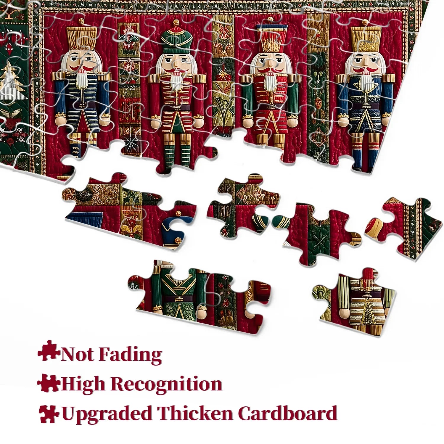 Christmas Nutcrackers Jigsaw Puzzle 1000 Pieces