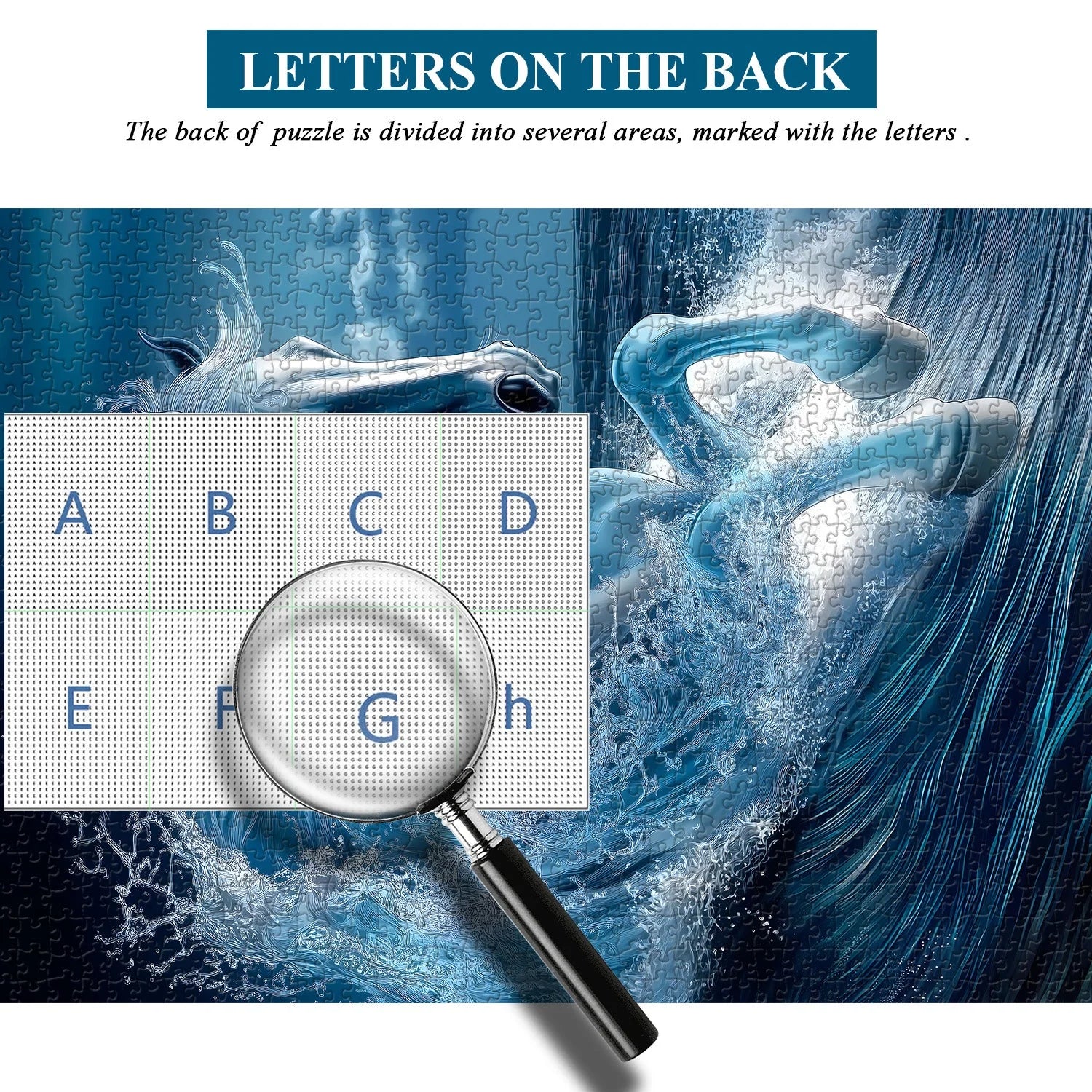 Surfendes Pferd Puzzle 1000 Teile