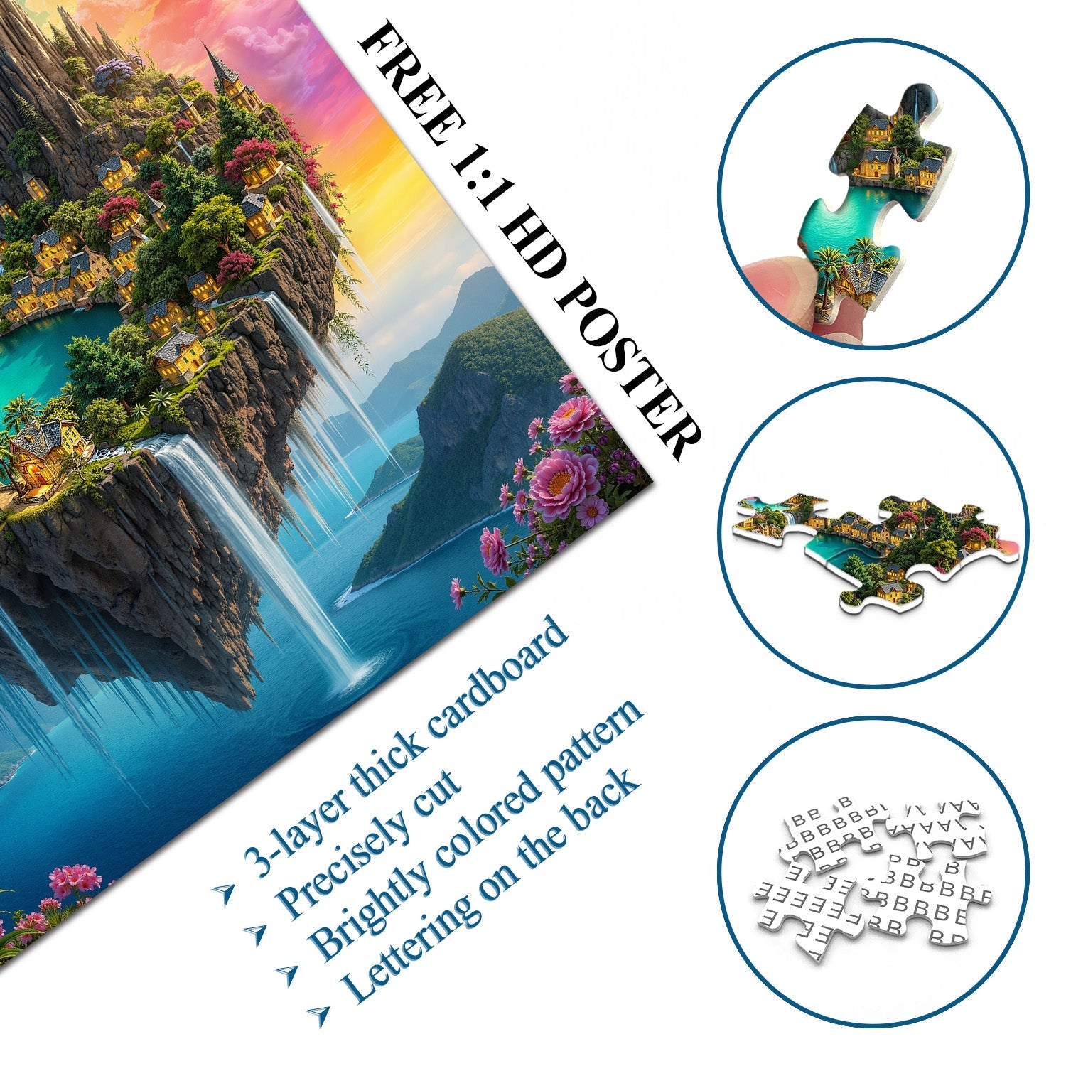 Floating Realm Jigsaw Puzzle 1000 Pieces