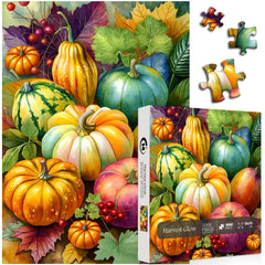 Ernte -Glühpuzzle 1000 Stücke
