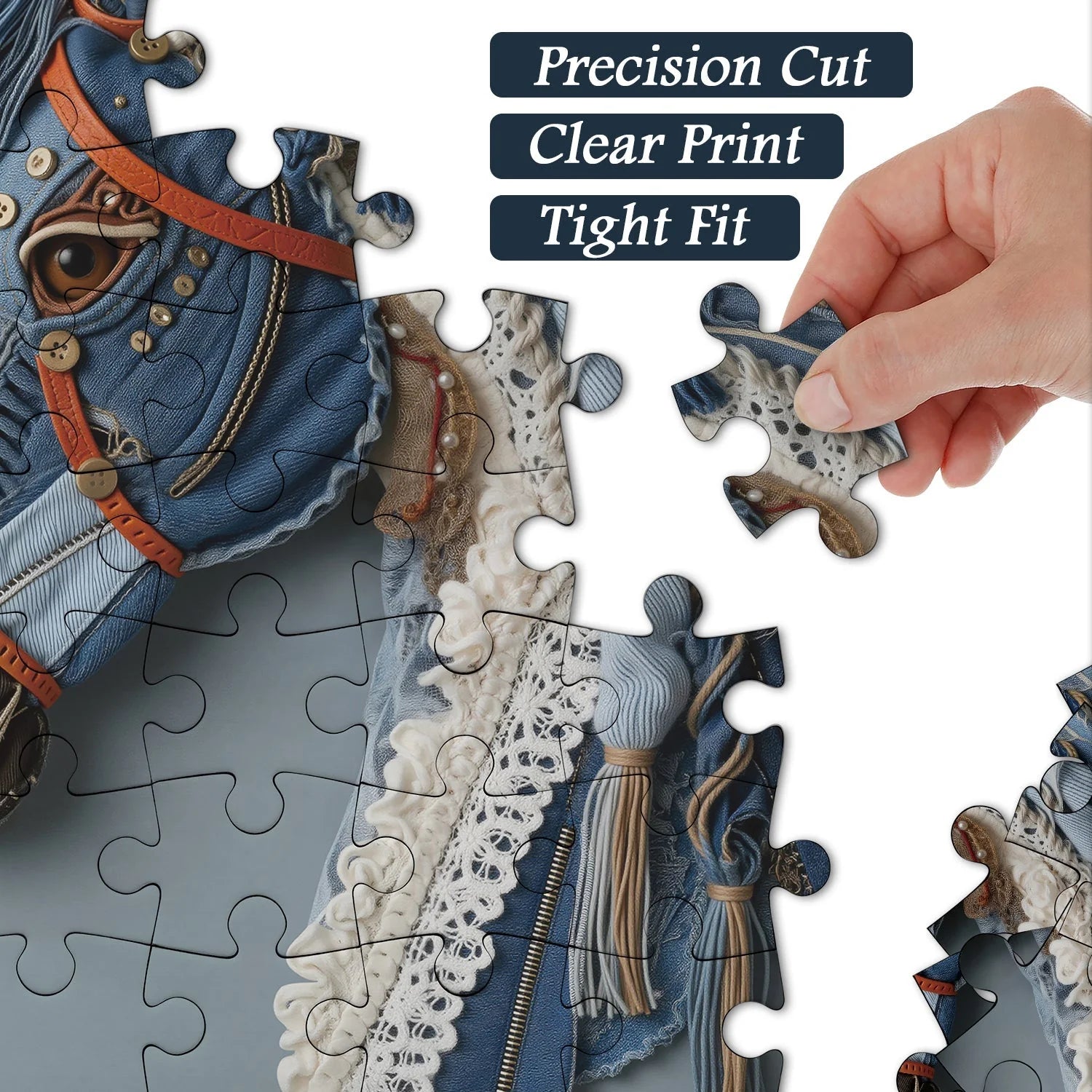 Rompecabezas de caballo vaquero de 1000 piezas