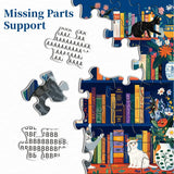 Whiskers & Books Jigsaw Puzzles 1000 Pieces