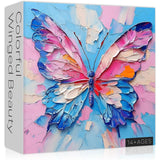 Colorful Winged Beauty Jigsaw Puzzle 1000 Pieces