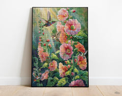 Blume Hummingbird Jigsaw Puzzle 1000 Stücke