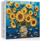 Sunflower Art Jigsaw Puzzle 1000 Pieces