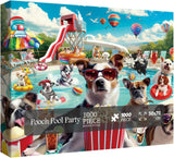 Pooch Pool Party Jigsaw Puzzles 1000 Pieces