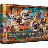 Puppy Pizza Jigsaw Puzzles 1000 Pieces