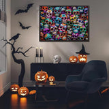 Colorful Skulls Jigsaw Puzzles 1000 Pieces