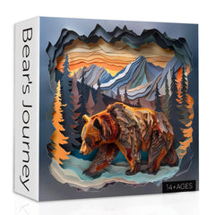 Bären Reise Puzzle 1000 Stücke