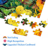 Rainbow Flower Butterfly Jigsaw Puzzles 1000 Pieces