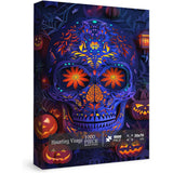 Vibrant Sugar Skull Art Jigsaw Puzzle 1000 Pieces