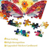 3D Paper Butterfly Jigsaw Puzzles 1000 Pieces