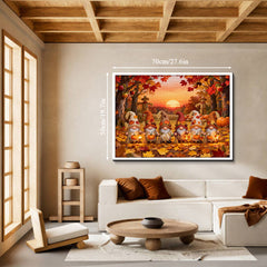 Gnomes of the Harvest Woods Jigsaw Puzzle 1000 Pieces