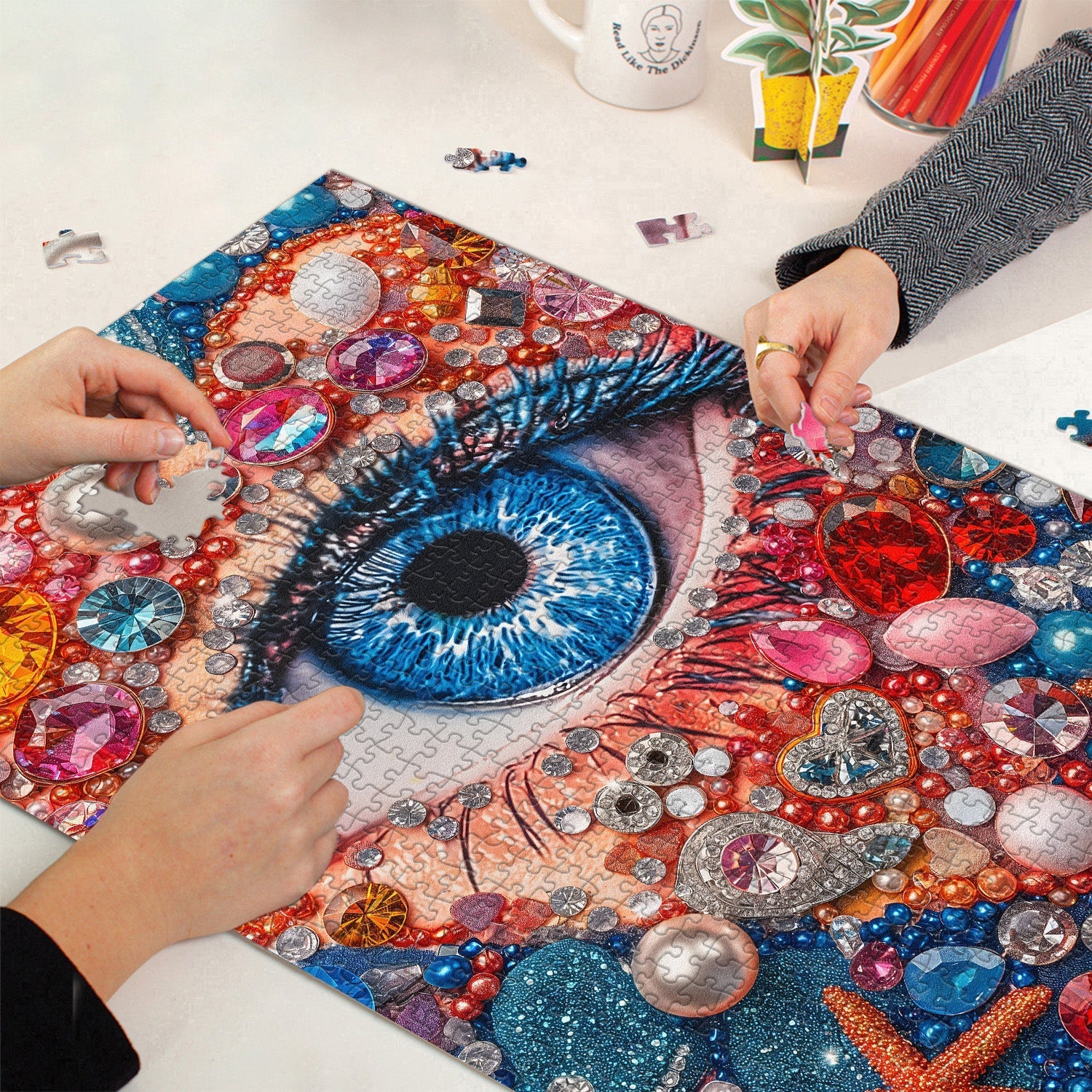 Jewel Eye Jigsaw Puzzle 1000 Pieces