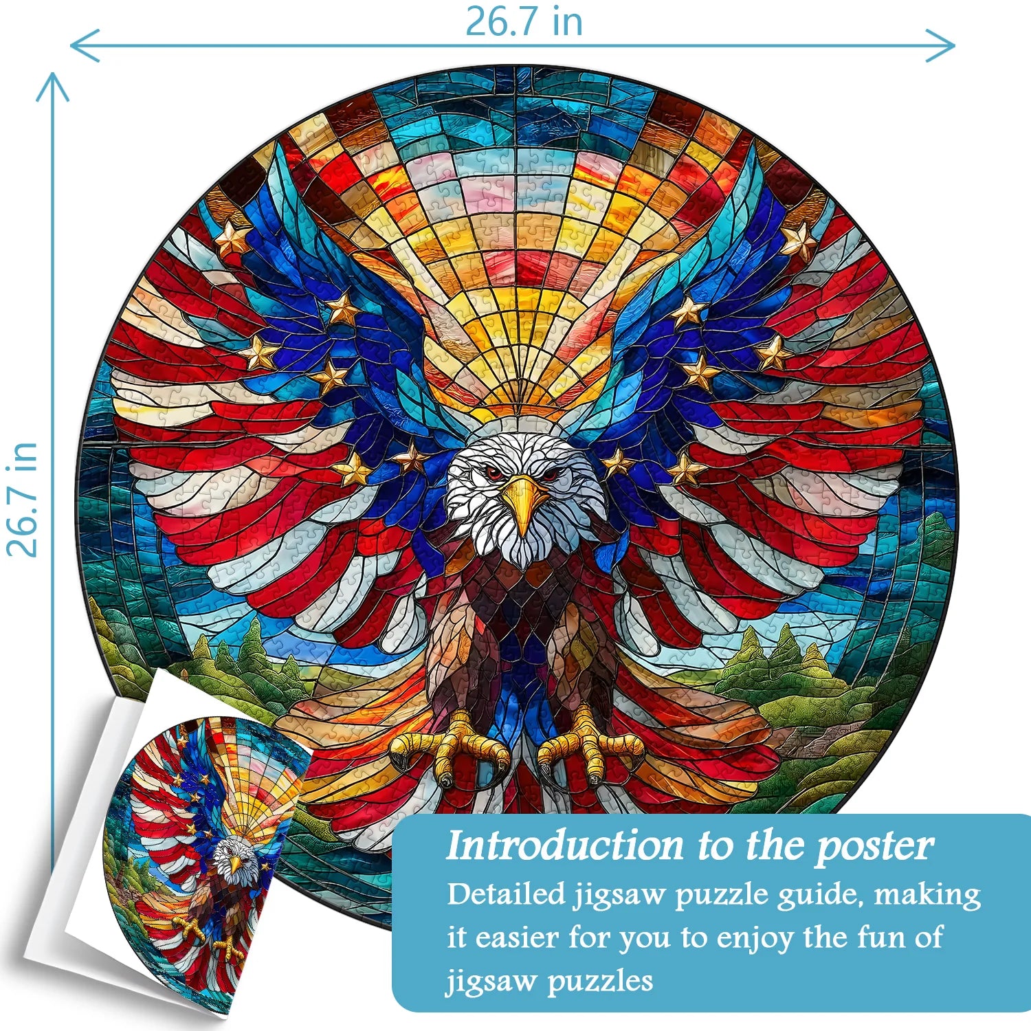 Eagle Glory Jigsaw Puzzle 1000 Pieces