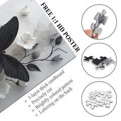 Puzzle con farfalla d'inchiostro, 1000 pezzi