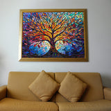 Mosaic tree of life Jigsaw Puzzle 1000 Pieces