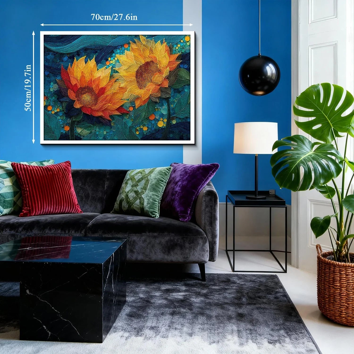 Goldene Sonnenblumen Puzzle 1000 Teile