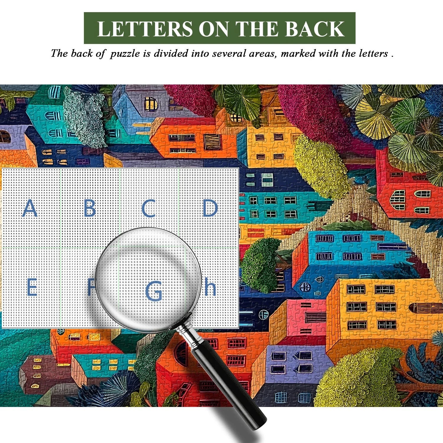 Bergpaletten-Puzzle 1000 Teile