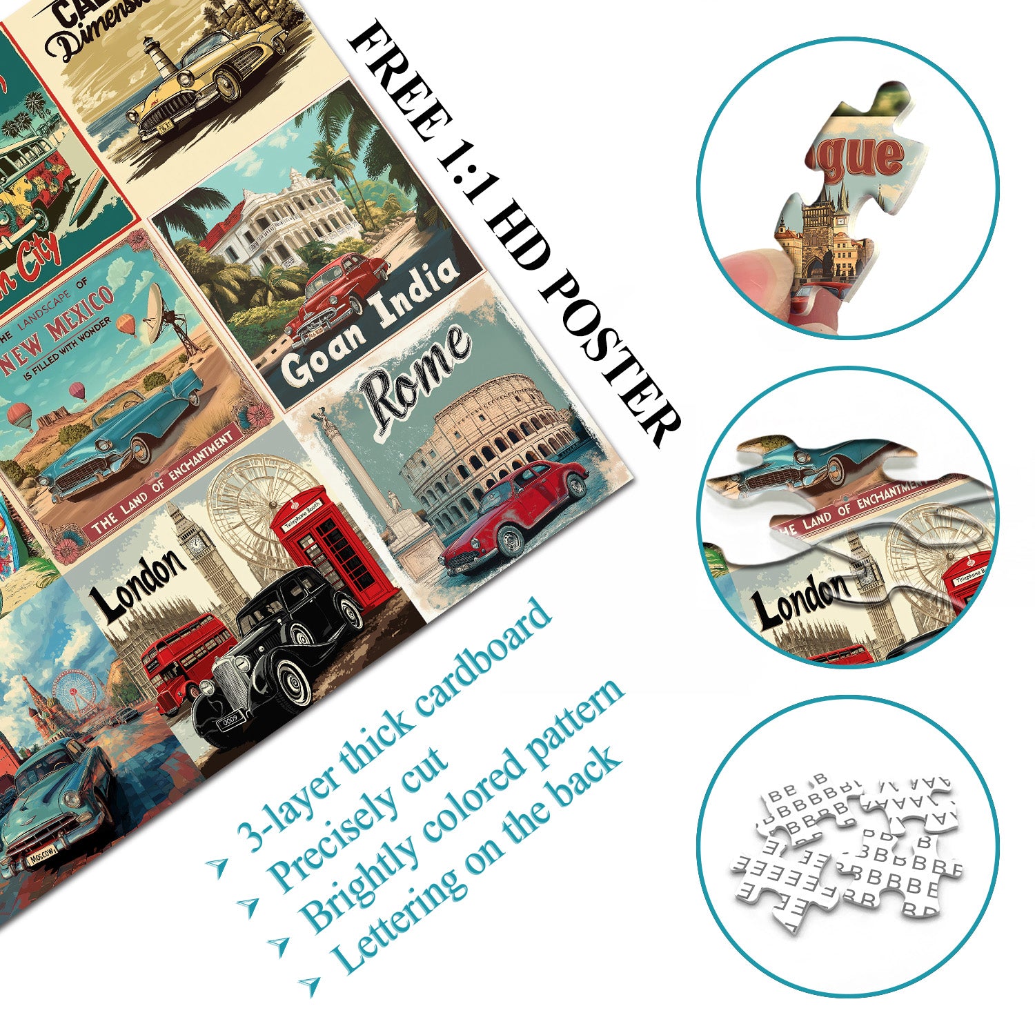 Road Trip Memories Jigsaw Puzzle 1000 Pieces