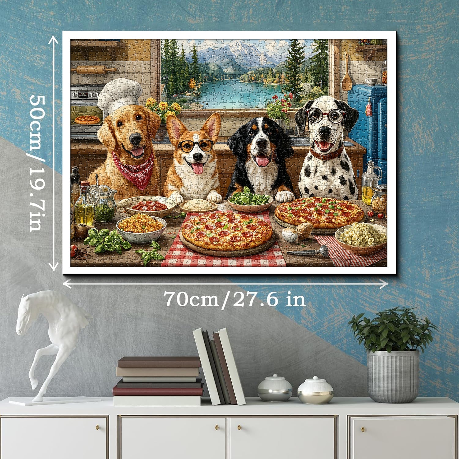 Lakeside Pizza Crew Jigsaw Puzzle 1000 Pieces