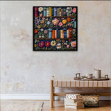 Flowers and Books Jigsaw Puzzles 1000 Pieces