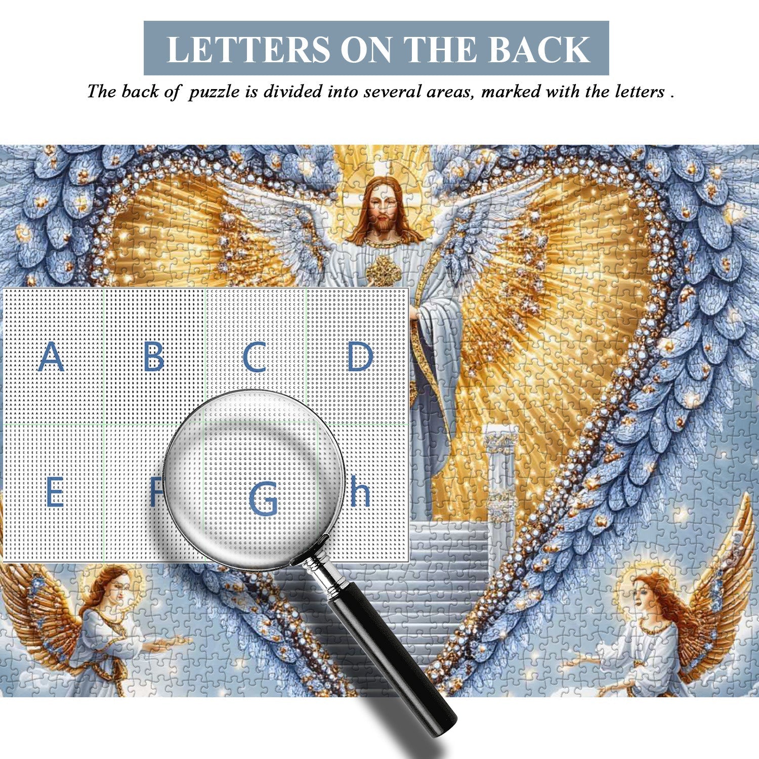 Divine Heart Radiance Jigsaw Puzzle 1000 Pieces