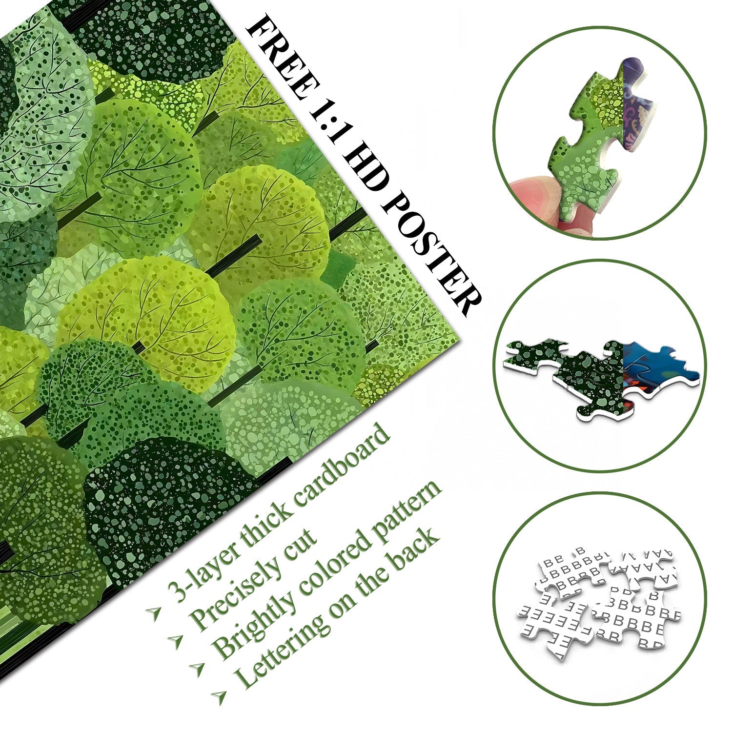 Verdant Path Jigsaw Puzzle 1000 Pieces