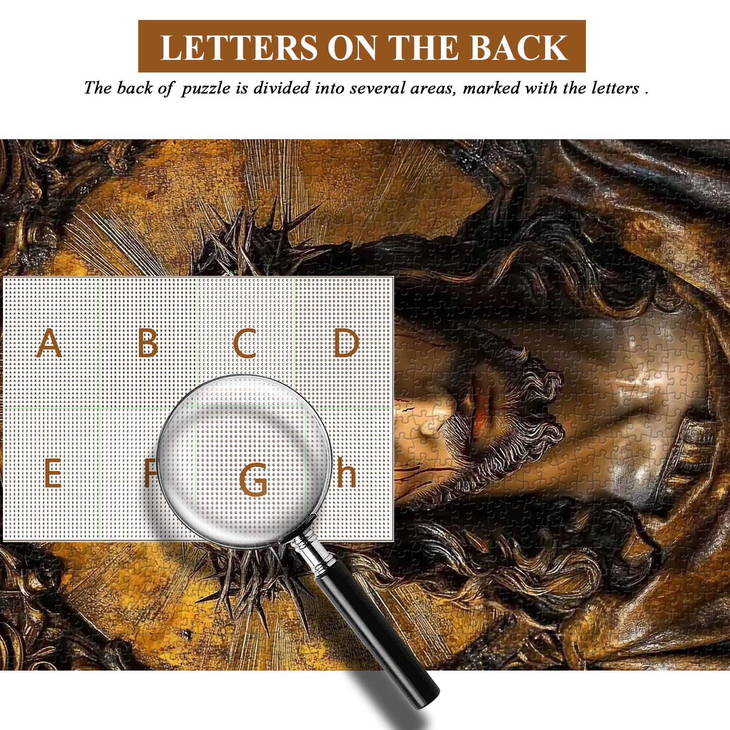 Puzzle Le Sauveur souffrant 1000 pièces