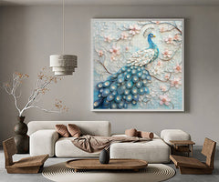 3D Paper Peacock Jigsaw Puzzle 1000 Pieces