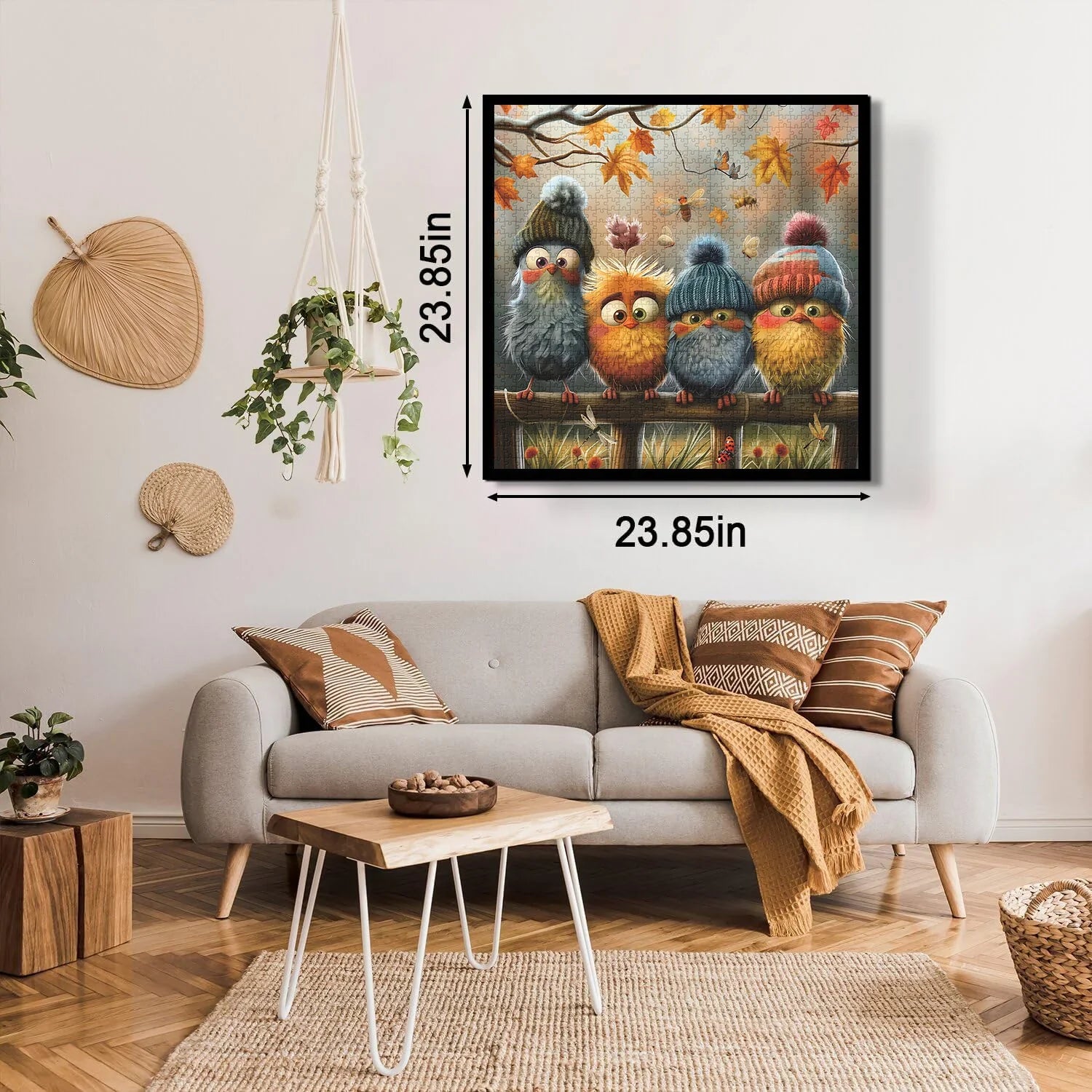 Cute Bird Winter Party Jigsaw Puzzles 1000 Pieces