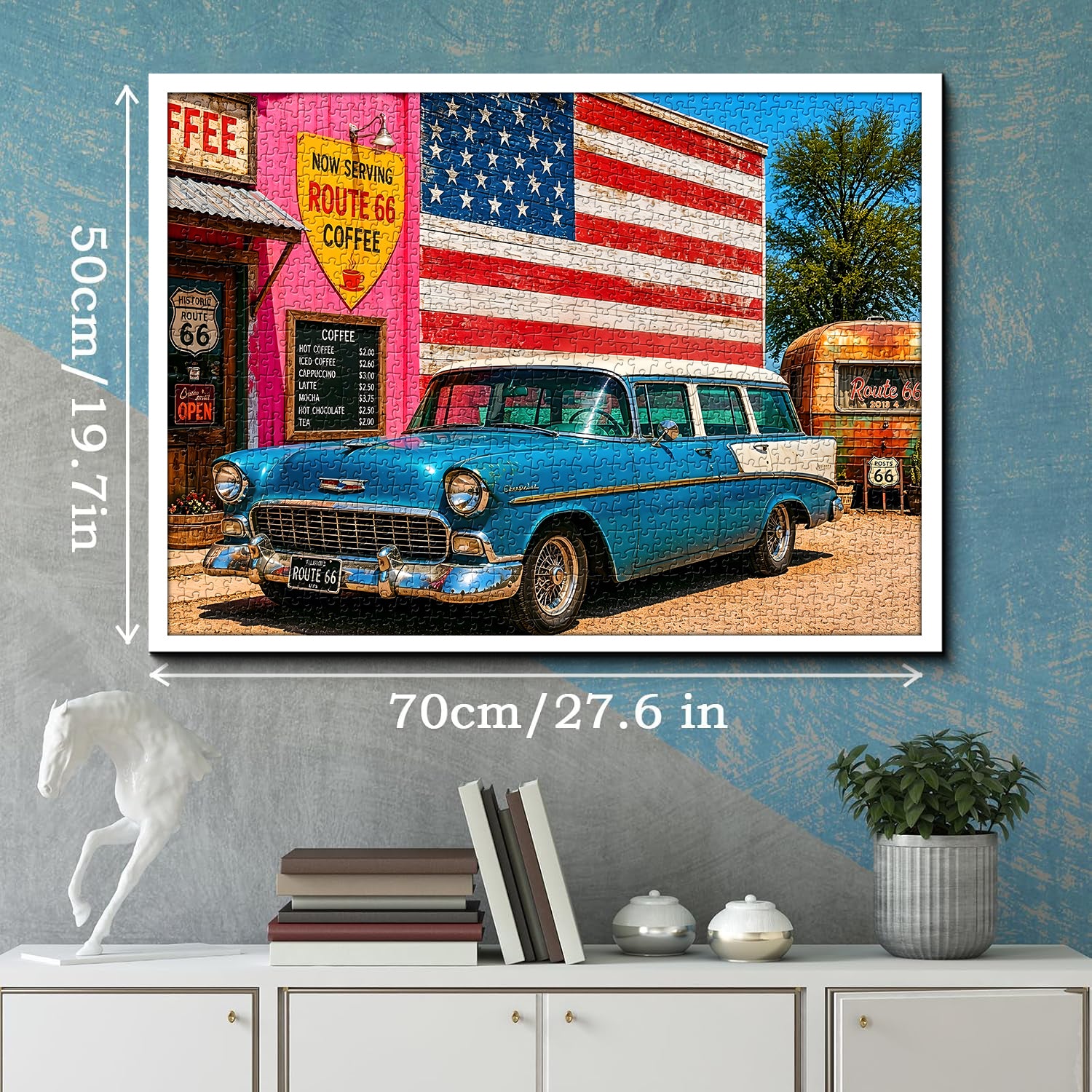 Route 66 Stop Jigsaw Puzzle 1000 Pieces