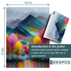 Colorful Landscape Jigsaw Puzzle 1000 Pieces