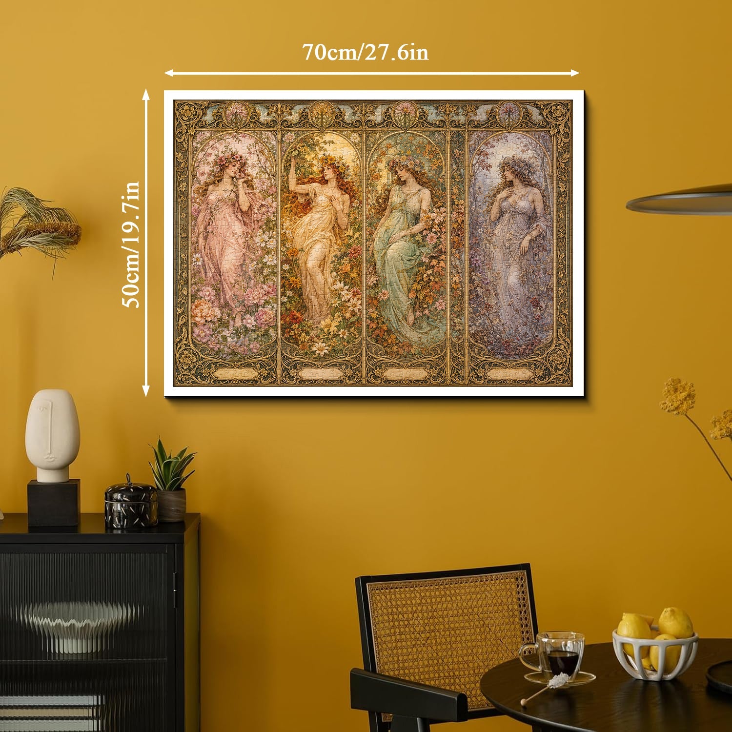 Puzzle Quattro Tempi dell'Anno 1000 Pezzi