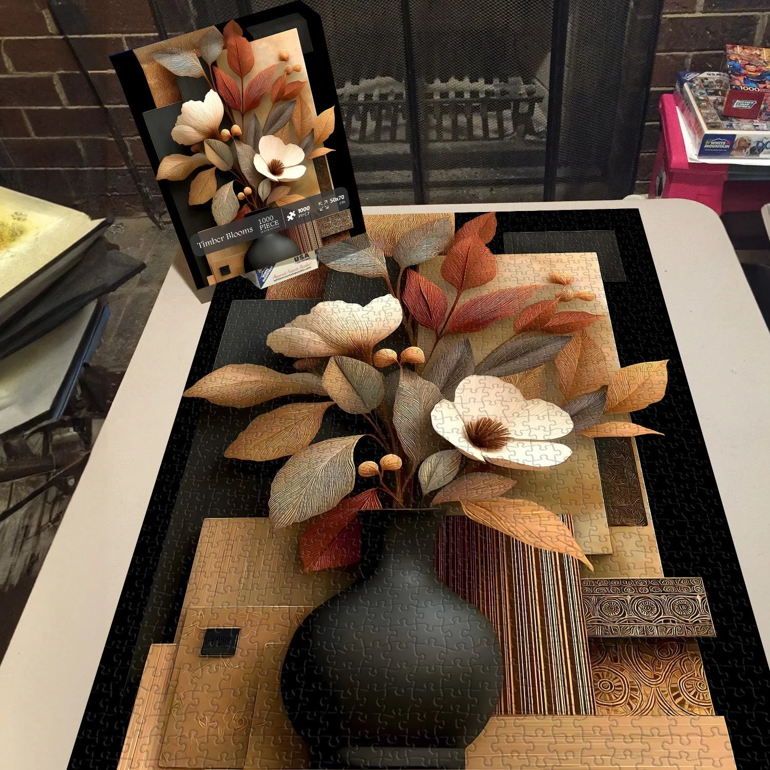 Timber Blooms Jigsaw Puzzle 1000 Pieces