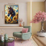 Horse Among Blossoms Jigsaw Puzzle 1000 Pieces