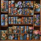 Books & Blooms Jigsaw Puzzles 1000 Piece