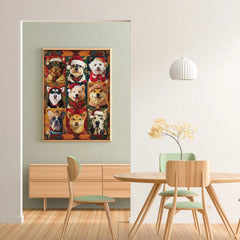 Christmas Dogs Jigsaw Puzzle 1000 Pieces