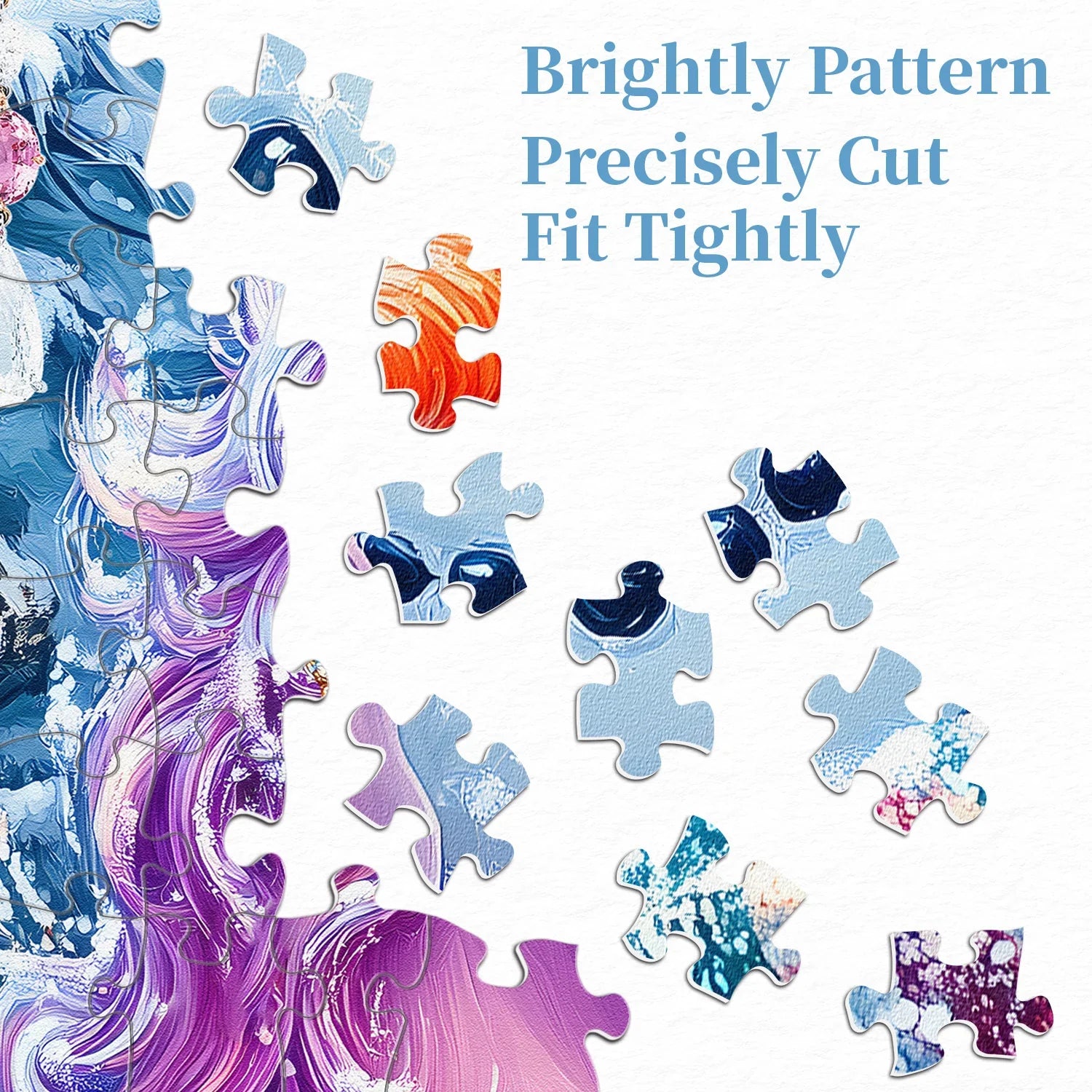 Snowman Unicorn Jigsaw Puzzle 1000 Pieces