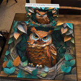 Owl in Leafy Hollow Jigsaw Puzzles 1000 Pieces