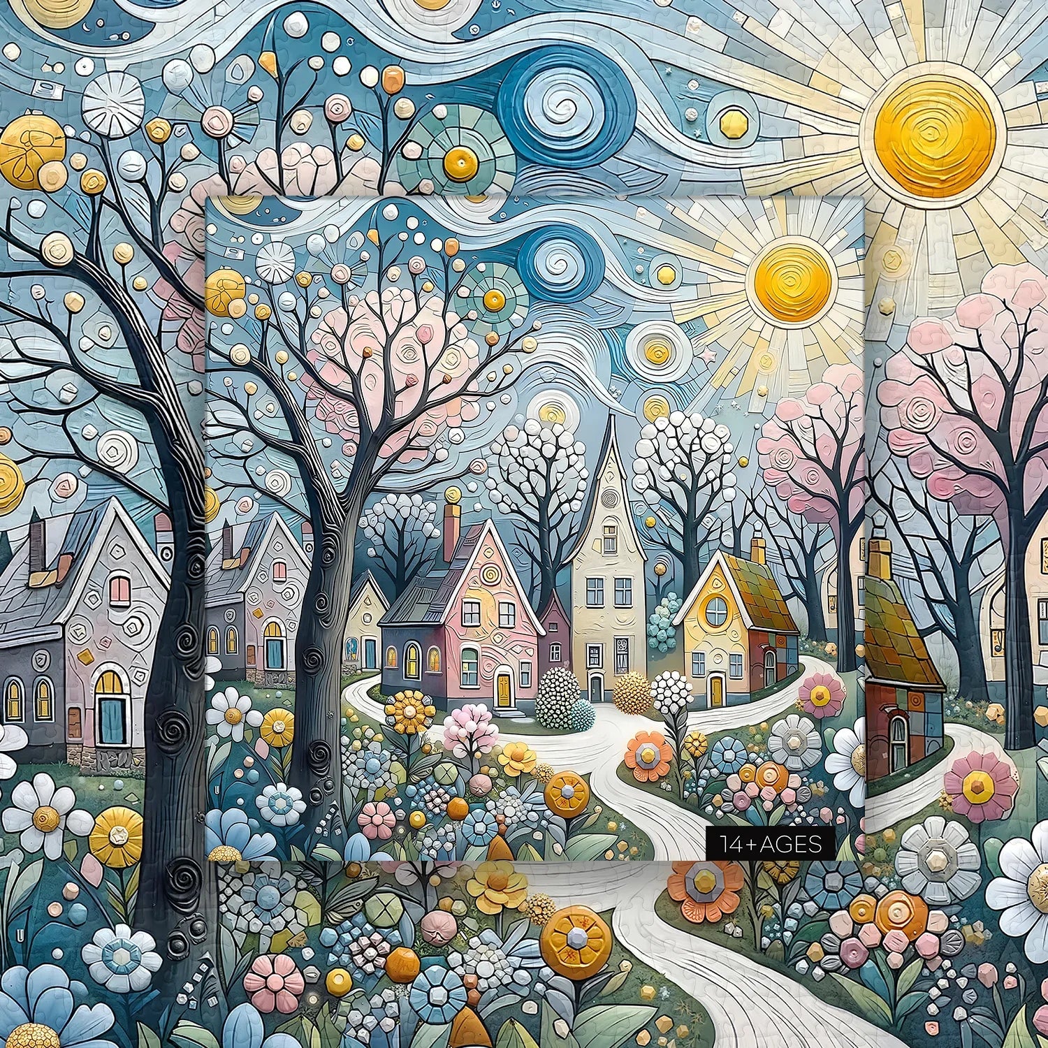 Rotation Light Town Puzzle 1000 pièces 1000 pièces