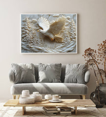 Carving Eagle Soar  Jigsaw Puzzle 1000 Pieces
