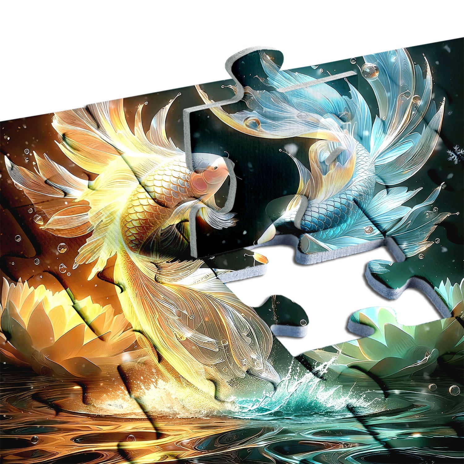 Shimmering Fish Jigsaw Puzzle 1000 Pieces