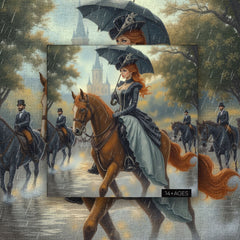 The Lady in the Rain Jigsaw Puzzle 1000 Pieces